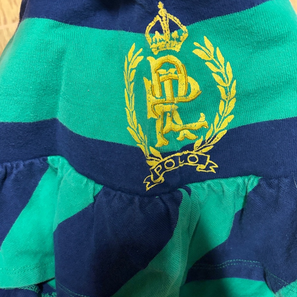 Polo by Ralph Lauren Kids Skirt in Green and Navy Size 4T - Picture 6 of 6